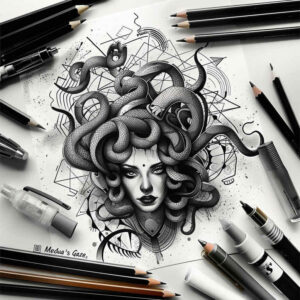 mythical-symbol-surrealism-illusionary-for-hand – tattoo design ideas free ai generated – Gallery: medusa-inkby-ai
