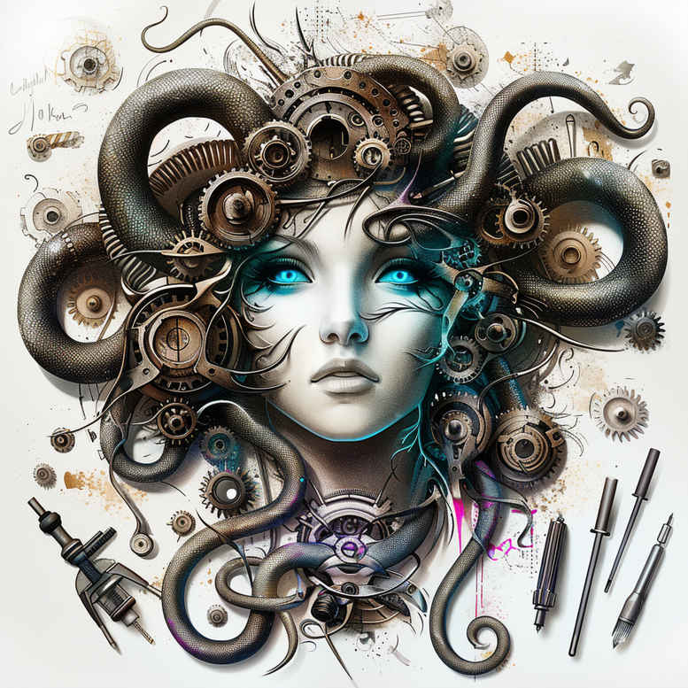 medusa tattoo design ideas dream motifs fear for elbow