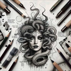 medusa tattoo design ideas Realism real shadows horror stands for courage