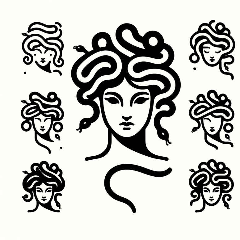 medusa tattoo design ideas Realism reflection effect mythical beast shows courage