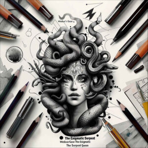 medusa tattoo design ideas decorative elements mythological strength and power