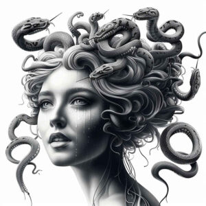 medusa tattoo design ideas hyperrealistic symbolic protection shows courage