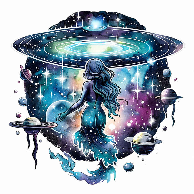 artistic-mermaid-surrealism-enigmatic-for-inner-arm – tattoo design ideas free ai generated – Gallery: mermaids-inkby-ai