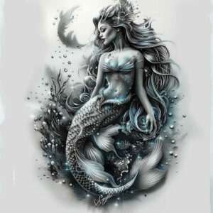 mermaid-with-flowers-realism-high-definition-for-triceps – tattoo design ideas free ai generated – Gallery: mermaids-inkby-ai