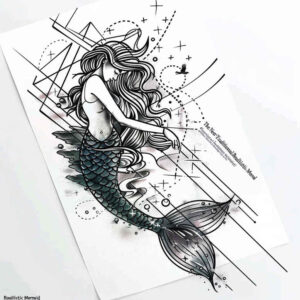 mermaid-with-light-realism-micro-realism-for-forearm – tattoo design ideas free ai generated – Gallery: mermaids-inkby-ai