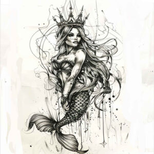 sea-mermaid-realism-smooth-gradients-for-triceps – tattoo design ideas free ai generated – Gallery: mermaids-inkby-ai