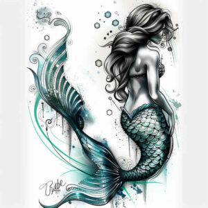 mermaid-cultural-tattoo-surrealism-unconscious-imagery-for-hand – tattoo design ideas free ai generated – Gallery: mermaids-inkby-ai