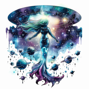 mermaids tattoo design ideas Surrealism dreamscape dreamy embodying endurance