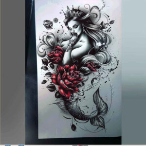 mermaids tattoo design ideas spectral hues mythical charm shows endurance