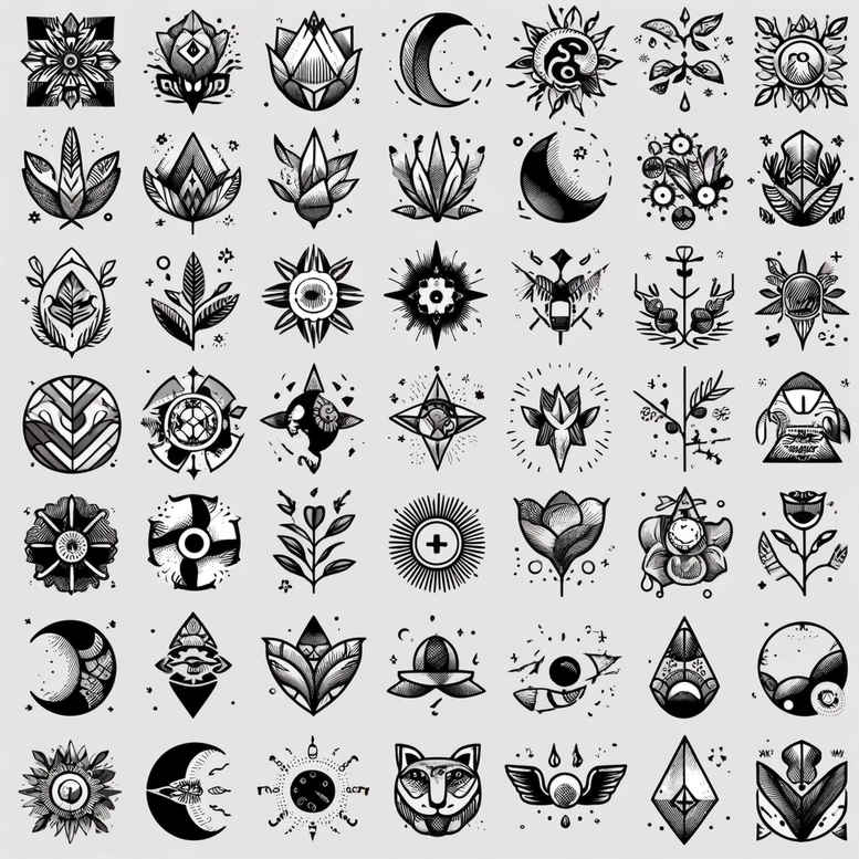 bare – tattoo design ideas free ai generated – ornate – for-foot – Gallery: minimalistic-inkby-ai