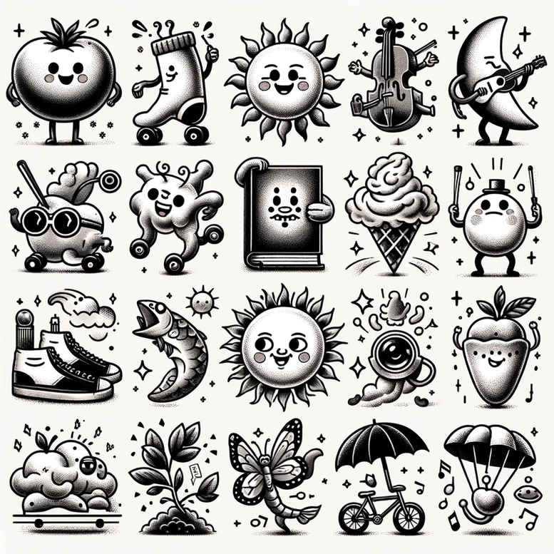 dainty – tattoo design ideas free ai generated – spirituality – for-thigh – Gallery: minimalistic-inkby-ai