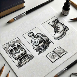 delicate – tattoo design ideas free ai generated – cosmic – for-back – Gallery: minimalistic-inkby-ai