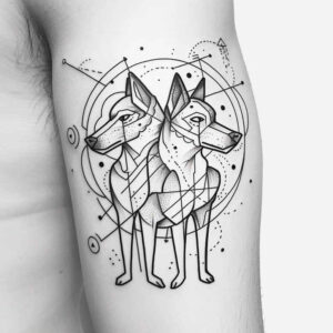 elegant – tattoo design ideas free ai generated – serenity – for-thigh – Gallery: minimalistic-inkby-ai