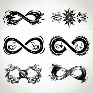elemental – tattoo design ideas free ai generated – circle-of-life – for-behind-ear – Gallery: minimalistic-inkby-ai