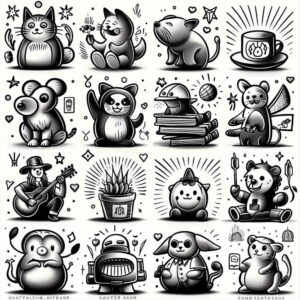 little-tattoo – tattoo design ideas free ai generated – interlaced – for-side-torso – Gallery: minimalistic-inkby-ai