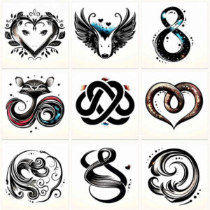 minimal-texture – tattoo design ideas free ai generated – zen – for-lower-arm – Gallery: minimalistic-inkby-ai