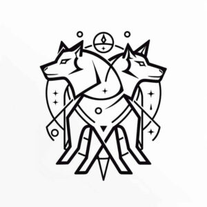 negative-space – tattoo design ideas free ai generated – intricate – for-elbow – Gallery: minimalistic-inkby-ai