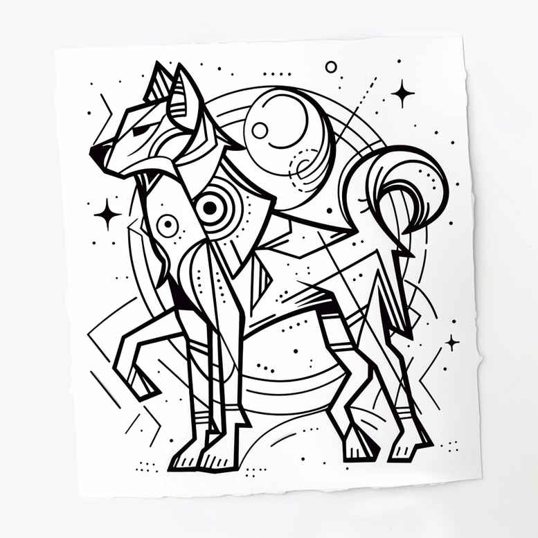 nonintrusive – tattoo design ideas free ai generated – spokes – for-upper-thigh – Gallery: minimalistic-inkby-ai