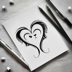 outline-only – tattoo design ideas free ai generated – celestial – for-full-back – Gallery: minimalistic-inkby-ai