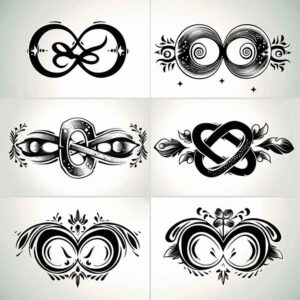 outline-only – tattoo design ideas free ai generated – orderly – for-upper-chest – Gallery: minimalistic-inkby-ai