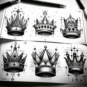 plain-tattoo – tattoo design ideas free ai generated – circle-of-life – for-scapula – Gallery: minimalistic-inkby-ai