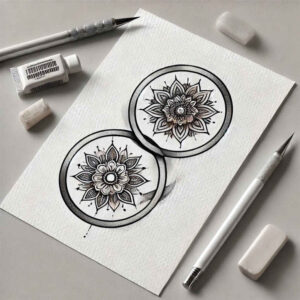 pure-motif – tattoo design ideas free ai generated – eastern-influence – for-stomach – Gallery: minimalistic-inkby-ai