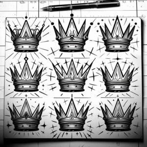 pure-motif – tattoo design ideas free ai generated – infinite-pattern – for-ankle – Gallery: minimalistic-inkby-ai