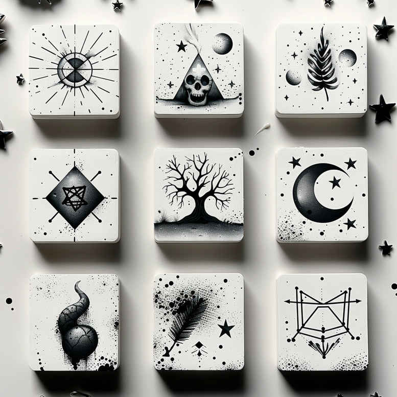 quiet-art – tattoo design ideas free ai generated – delicate-arcs – for-sternum – Gallery: minimalistic-inkby-ai