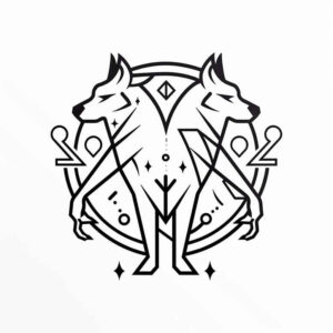 refined – tattoo design ideas free ai generated – puzzle-pattern – for-hip – Gallery: minimalistic-inkby-ai