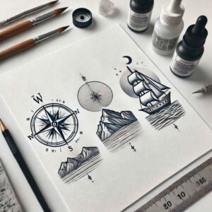 simple-dot – tattoo design ideas free ai generated – universe – for-outer-arm – Gallery: minimalistic-inkby-ai
