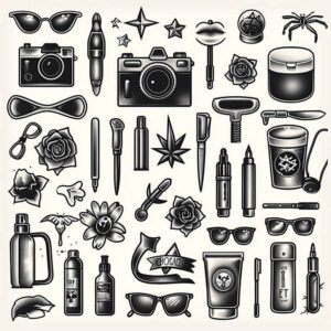 simple-icon – tattoo design ideas free ai generated – repetitive-shapes – for-hand – Gallery: minimalistic-inkby-ai