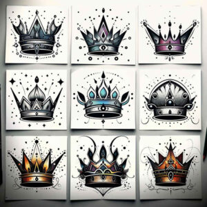 simple-icon – tattoo design ideas free ai generated – unbroken-circle – for-lower-thigh – Gallery: minimalistic-inkby-ai