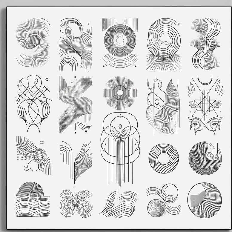 subtle – tattoo design ideas free ai generated – zen – for-calf – Gallery: minimalistic-inkby-ai