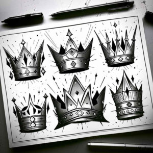 symbolic – tattoo design ideas free ai generated – concentric-circles – for-knee – Gallery: minimalistic-inkby-ai