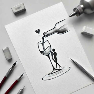 minimalistic tattoo design ideas clean lines circle of life stands for perseverance