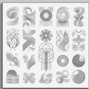 minimalistic tattoo design ideas quiet delicate arcs shows perseverance
