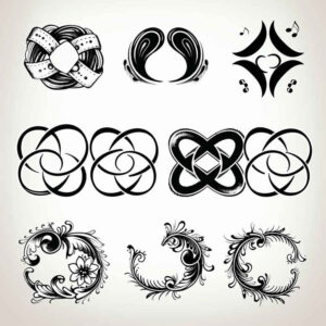 minimalistic tattoo design ideas silent holy pattern courage and power