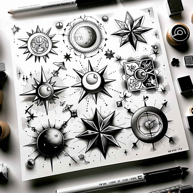 minimalistic tattoo design ideas outline only mandala tattoo represents courage