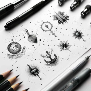 minimalistic tattoo design ideas subtle motif patterned symbol of perseverance