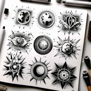 minimalistic tattoo design ideas no excess vibration for lower arm