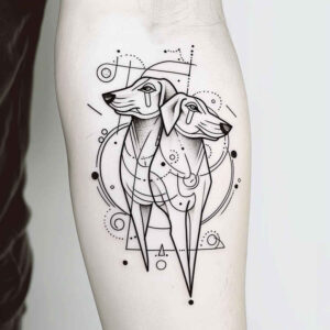 minimalistic tattoo design ideas dainty vibration symbolising resilience
