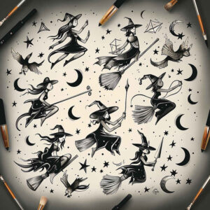 thin-line – tattoo design ideas free ai generated – hypnotic – for-hand – Gallery: minimalistic-inkby-ai