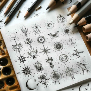 understated – tattoo design ideas free ai generated – ornamental-ring – for-foot – Gallery: minimalistic-inkby-ai