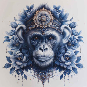 monkey-animal-tattoo-realism-refined-highlights-for-foot – tattoo design ideas free ai generated – Gallery: monkeys-inkby-ai