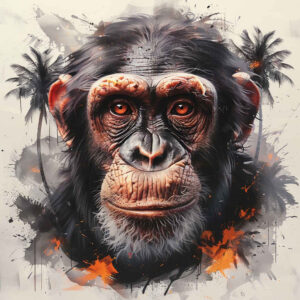 monkey-detailed-tattoo-realism-light-play-for-knee – tattoo design ideas free ai generated – Gallery: monkeys-inkby-ai