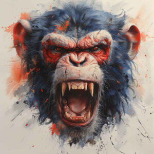 monkey-nature-tattoo-realism-hyper-detail-for-toe – tattoo design ideas free ai generated – Gallery: monkeys-inkby-ai