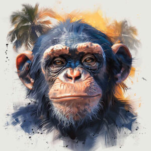 monkey-nature-tattoo-realism-crisp-detail-for-neck – tattoo design ideas free ai generated – Gallery: monkeys-inkby-ai
