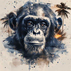 monkey-expressive-tattoo-realism-full-detail-for-side – tattoo design ideas free ai generated – Gallery: monkeys-inkby-ai