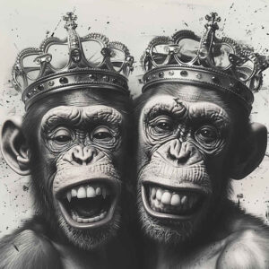 monkey-tribal-tattoo-realism-soft-focus-for-back-of-neck – tattoo design ideas free ai generated – Gallery: monkeys-inkby-ai
