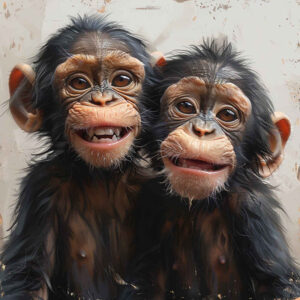 monkey-contour-tattoo-surrealism-fluid-forms-for-fingers – tattoo design ideas free ai generated – Gallery: monkeys-inkby-ai